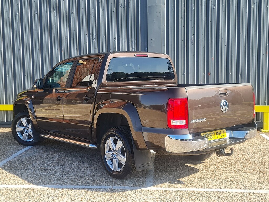 Volkswagen Amarok 3.0 Tdi V6 Bluemotion Tech Highline Pickup Double Brown #6