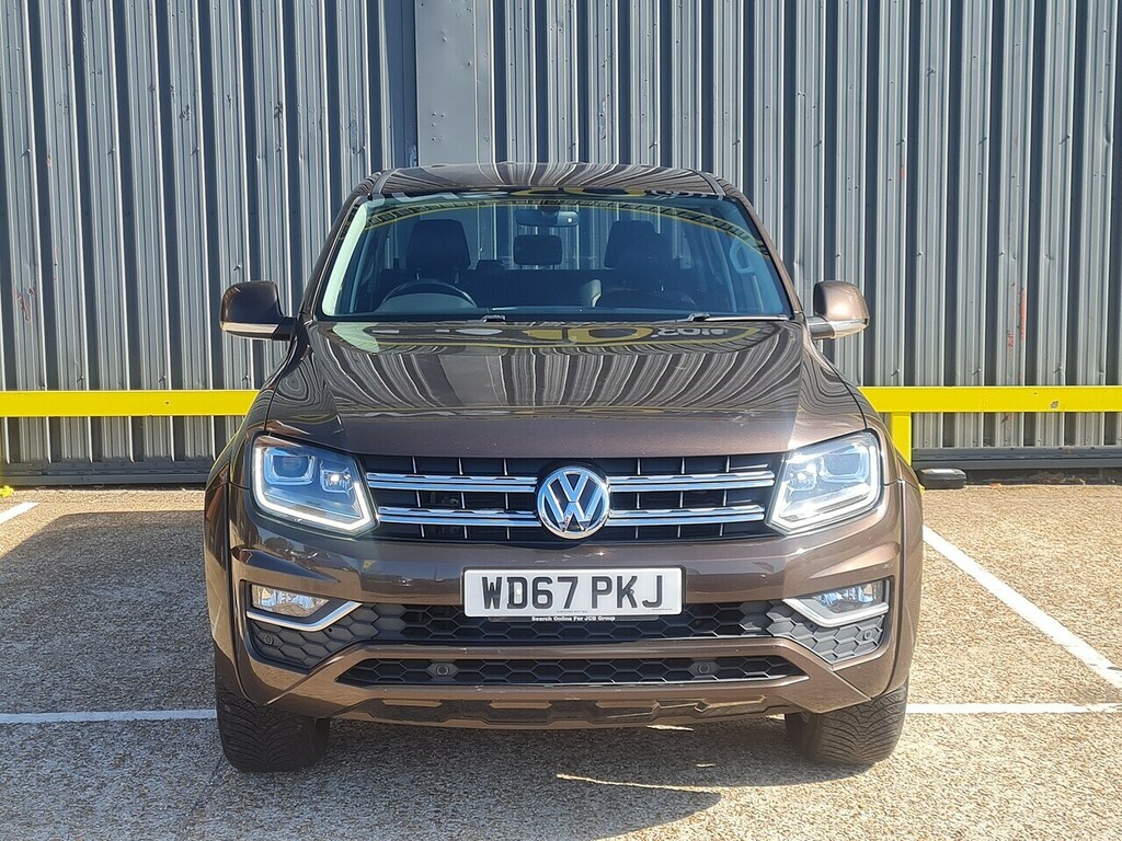 Volkswagen Amarok 3.0 Tdi V6 Bluemotion Tech Highline Pickup Double Brown #3
