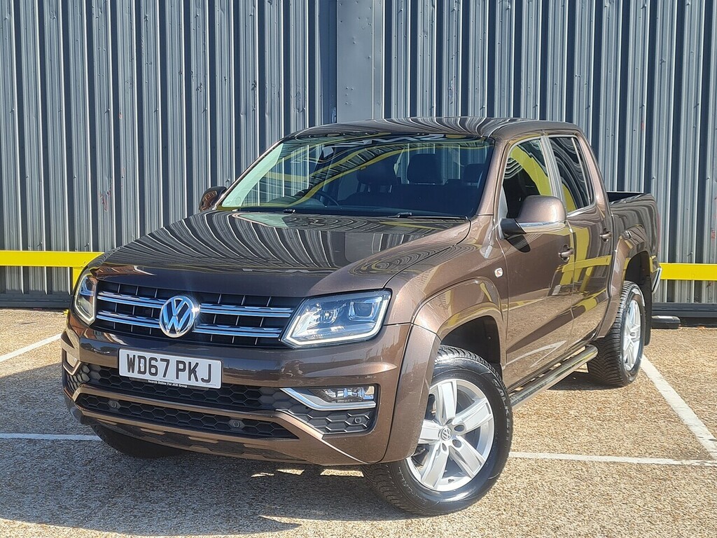 Volkswagen Amarok 3.0 Tdi V6 Bluemotion Tech Highline Pickup Double Brown #2