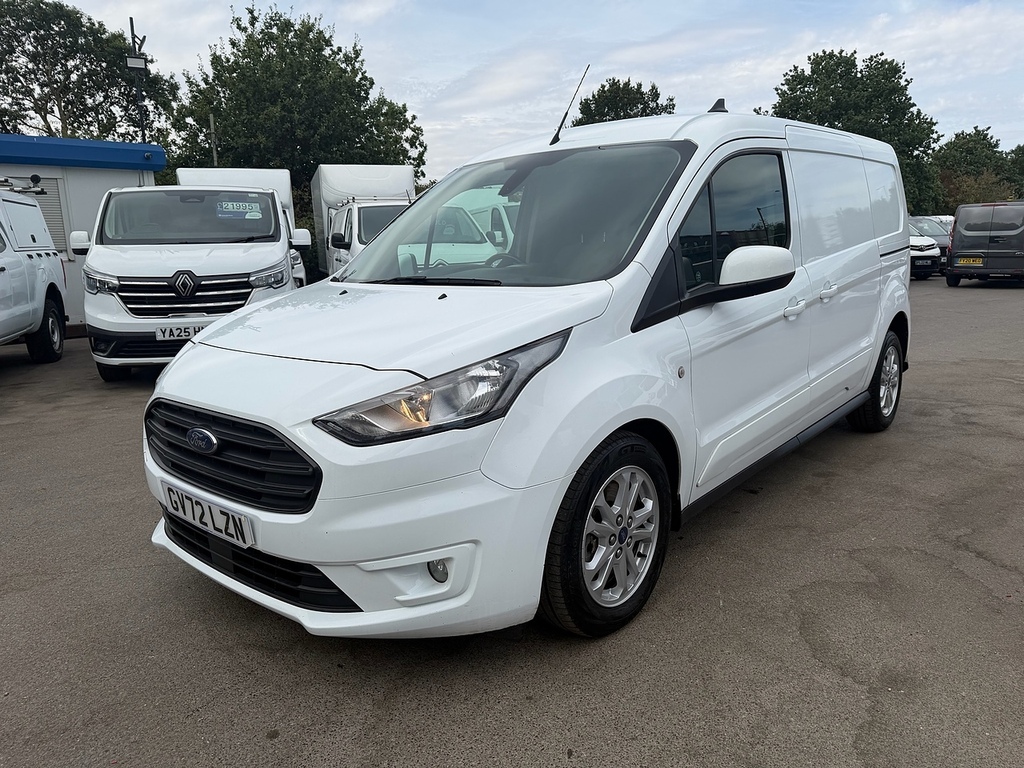 Ford Transit Connect 1.5 250 Ecoblue Limited Panel Van Manua GV72LZN White #3