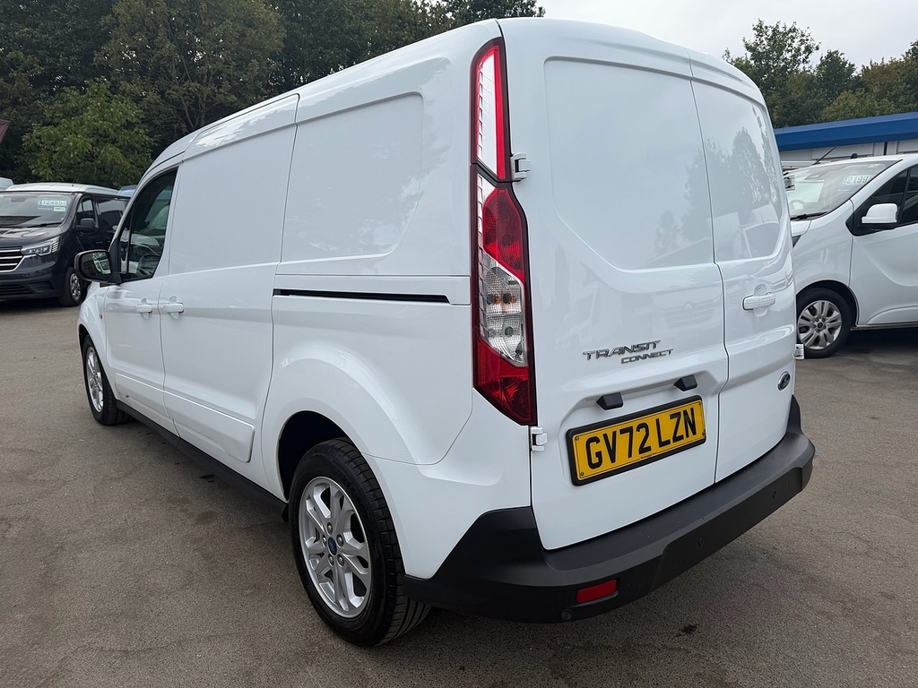 Ford Transit Connect 1.5 250 Ecoblue Limited Panel Van Manua GV72LZN White #5