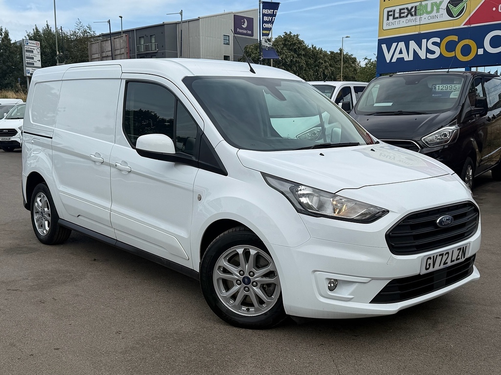 Ford Transit Connect 1.5 250 Ecoblue Limited Panel Van Manua White