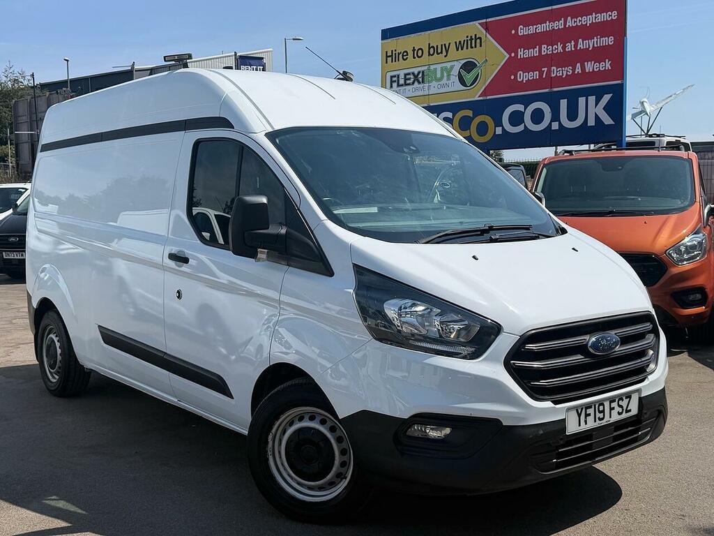 Ford Transit Custom 2.0 320 Ecoblue Panel Van L2 H2 YF19FSZ White