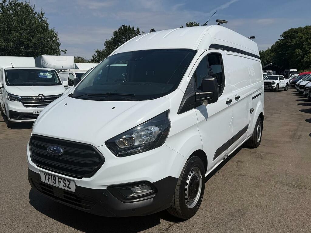Ford Transit Custom 2.0 320 Ecoblue Panel Van L2 H2 YF19FSZ White #3