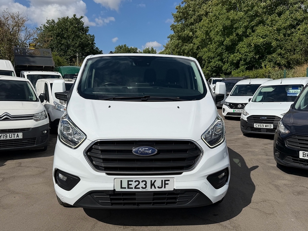 Ford Transit Custom 2.0 320 Ecoblue Limited Panel Van Manua LE23KJF White #2