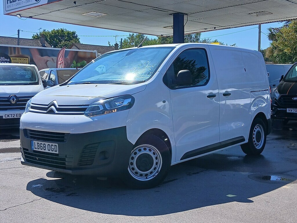 Citroen Dispatch Bluehdi 1000 Enterprise Xs Panel Van 1.6 Di White #2