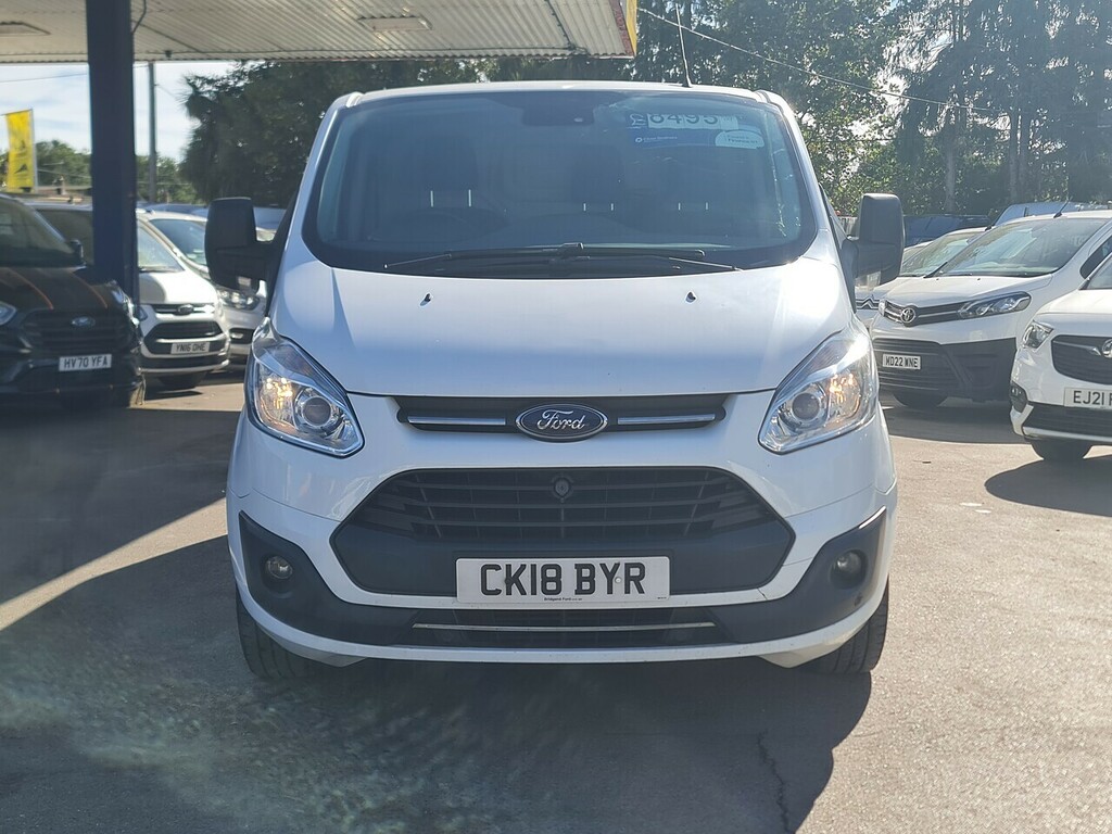 Ford Transit Custom 2.0 Tdci 270 Trend Panel Van L1 CK18BYR White #2