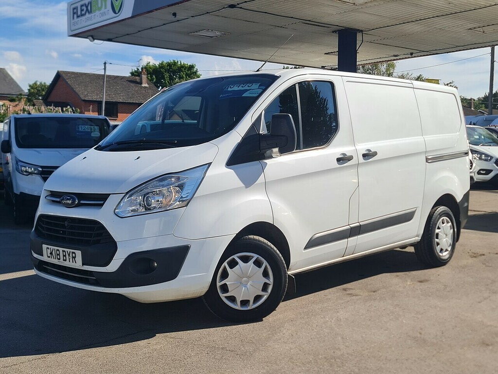 Ford Transit Custom 2.0 Tdci 270 Trend Panel Van L1 CK18BYR White #3
