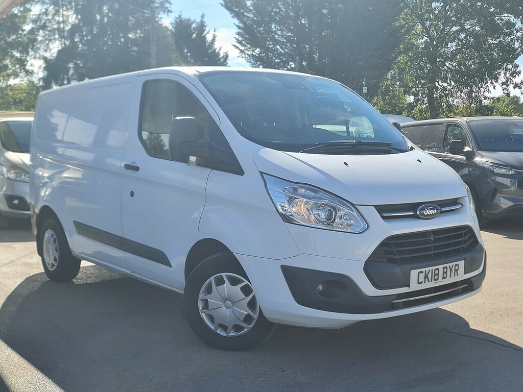 Ford Transit Custom 2.0 Tdci 270 Trend Panel Van L1 CK18BYR White