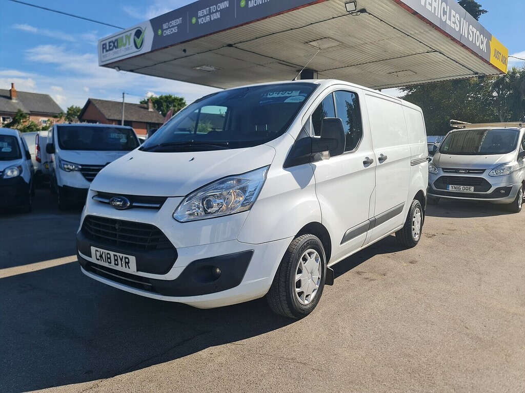 Ford Transit Custom 2.0 Tdci 270 Trend Panel Van L1 CK18BYR White #4