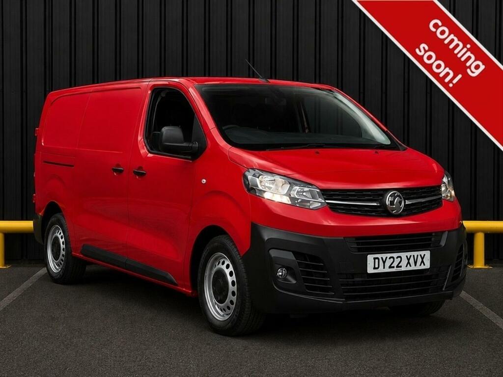 Vauxhall Vivaro Turbo D 2900 Dynamic Panel Van 1.5 Red