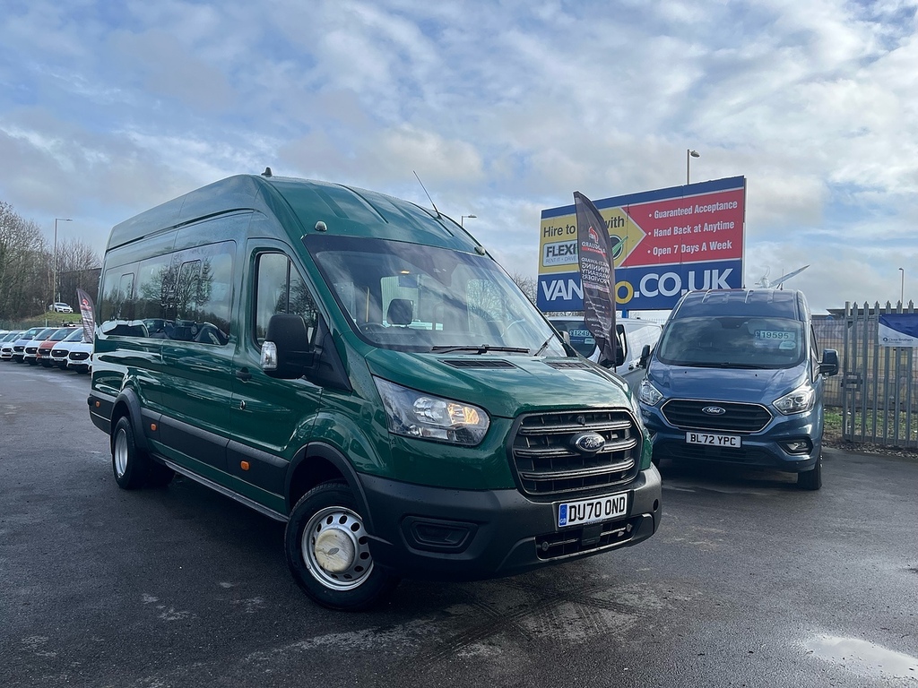 Ford Transit Custom 2.0 460 Ecoblue Trend Minibus Double Cab Diese DU70OND Green #4