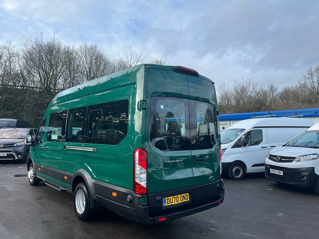 Ford Transit Custom 2.0 460 Ecoblue Trend Minibus Double Cab Diese DU70OND Green #6