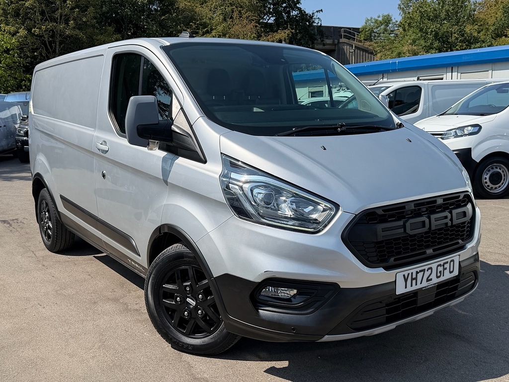Ford Transit Custom 2.0 300 Ecoblue Trail Panel Van YH72GFO Silver