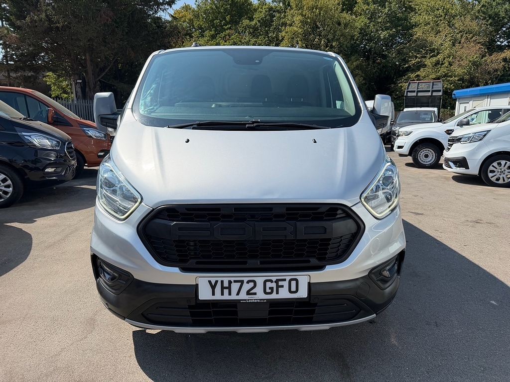 Ford Transit Custom 2.0 300 Ecoblue Trail Panel Van YH72GFO Silver #2