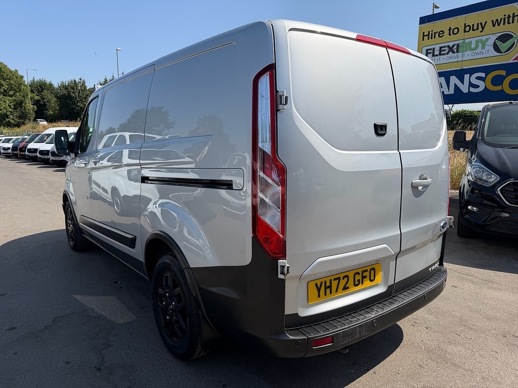 Ford Transit Custom 2.0 300 Ecoblue Trail Panel Van YH72GFO Silver #5