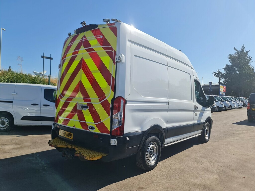 Ford Transit Custom 2.0 350 Ecoblue Leader Panel Van EU20UDB White #6