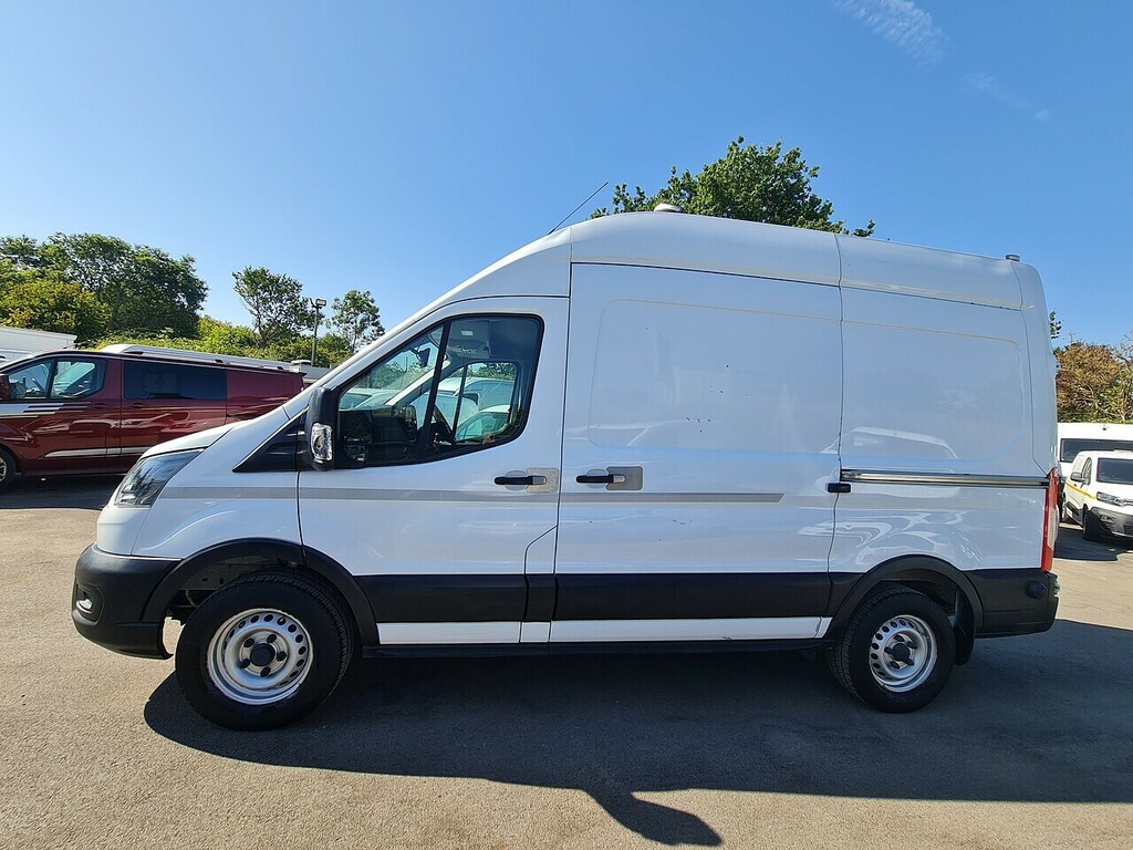 Ford Transit Custom 2.0 350 Ecoblue Leader Panel Van EU20UDB White #4