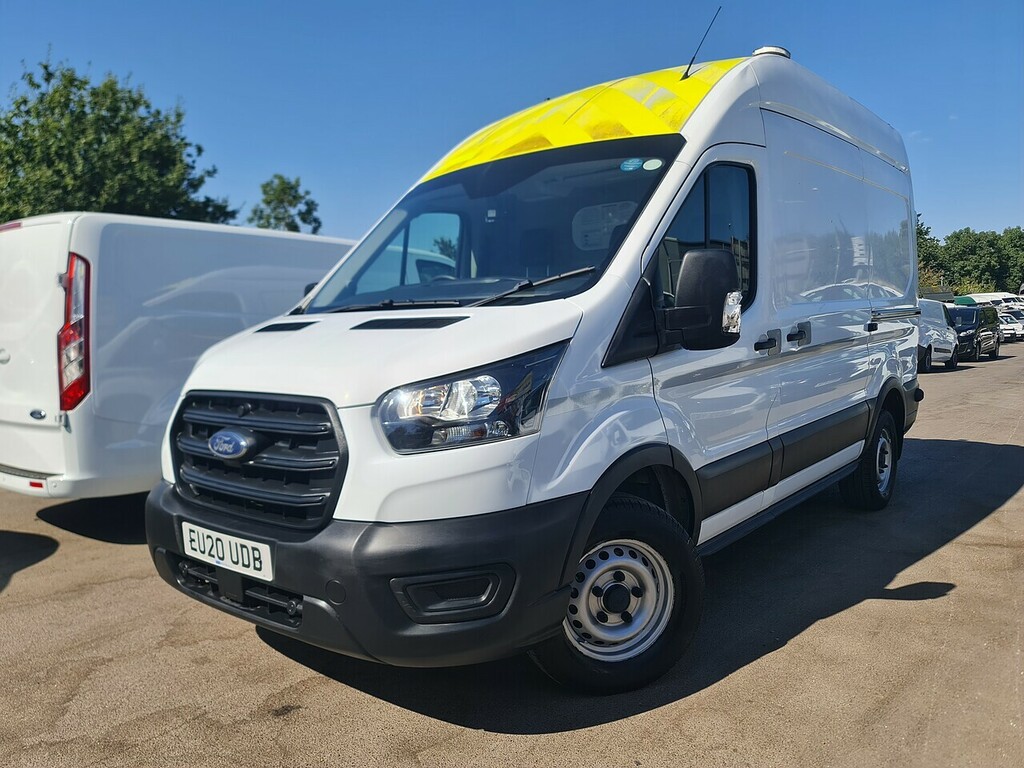 Ford Transit Custom 2.0 350 Ecoblue Leader Panel Van EU20UDB White #3