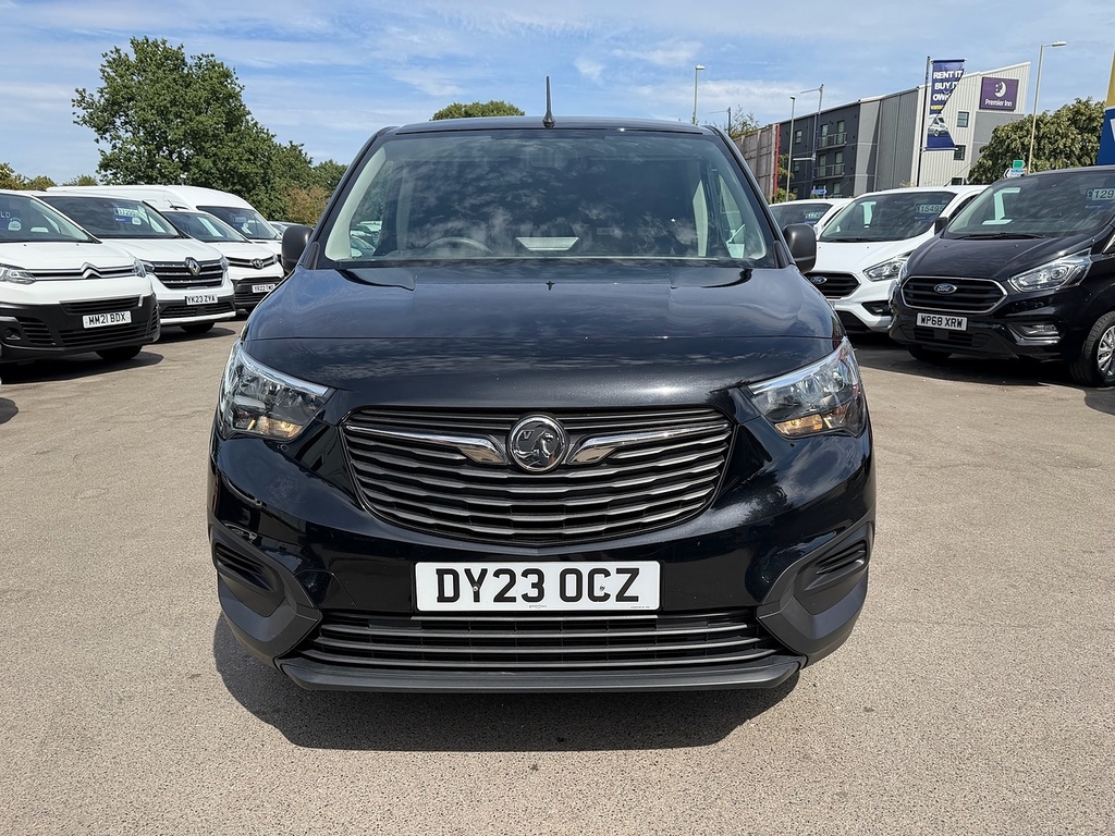 Vauxhall Combo 1.5 Turbo D 2300 Prime Panel Van 6Dr DY23OCZ Black #2