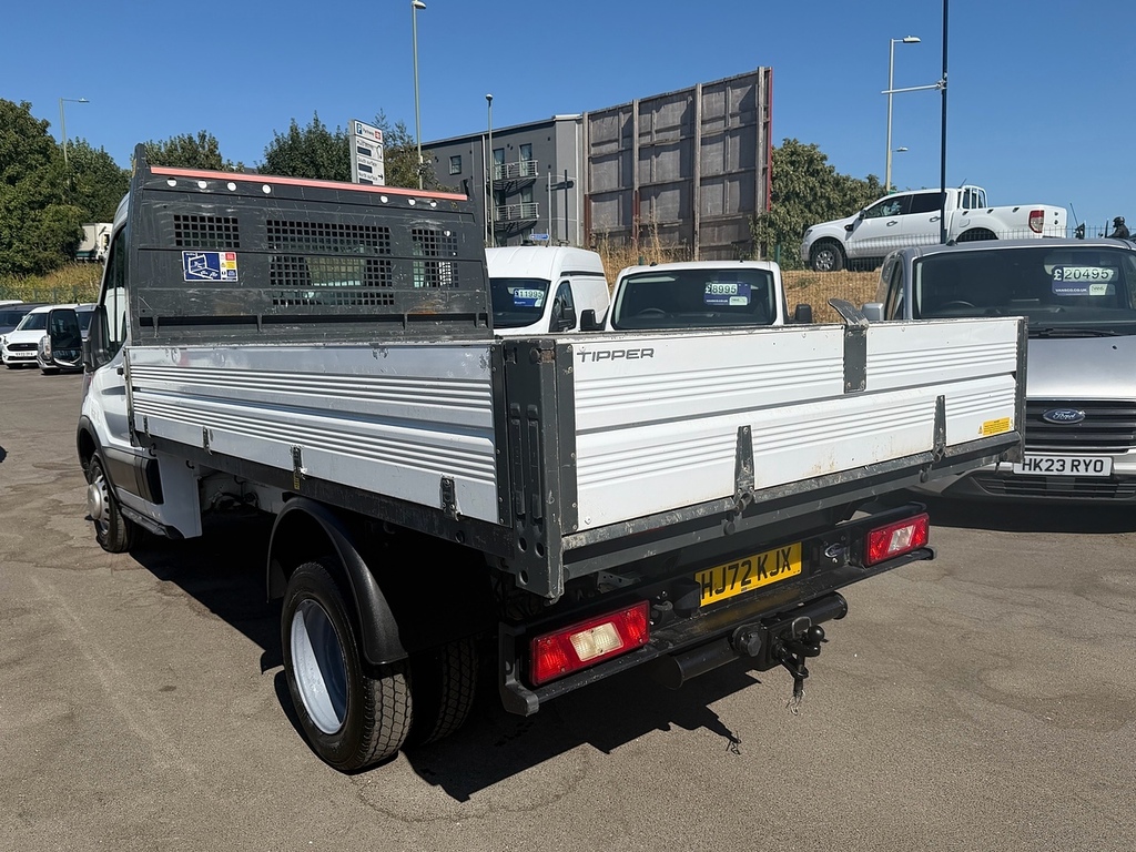 Ford Transit Custom 2.0 350 Ecoblue Hd Leader Chassis Cab M HJ72KJX White #5