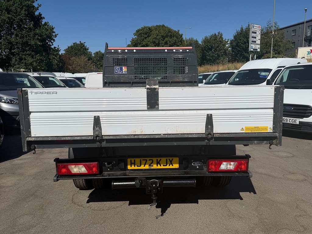 Ford Transit Custom 2.0 350 Ecoblue Hd Leader Chassis Cab M HJ72KJX White #6