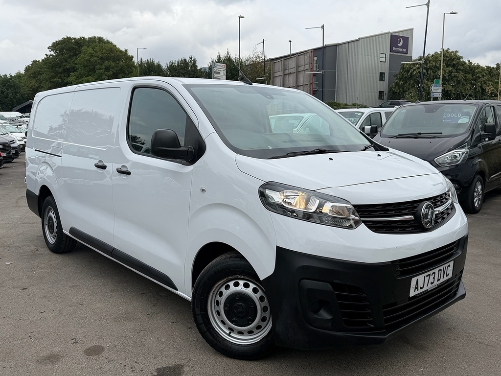 Vauxhall Vivaro 1.5 Turbo D 2900 Prime Panel Van 6Dr White