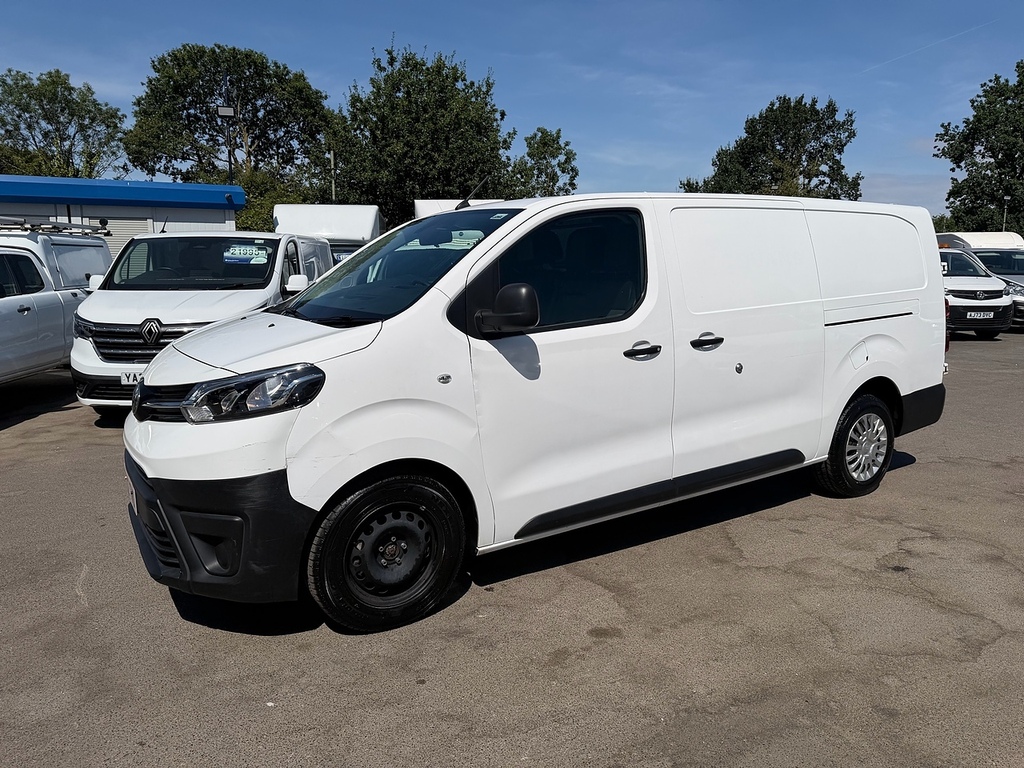 Toyota PROACE 2.0D Icon Long Panel Van 6Dr Lwb Eur White #4