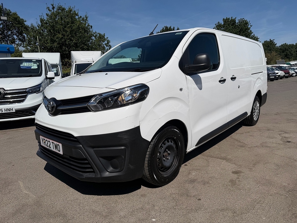 Toyota PROACE 2.0D Icon Long Panel Van 6Dr Lwb Eur White #3