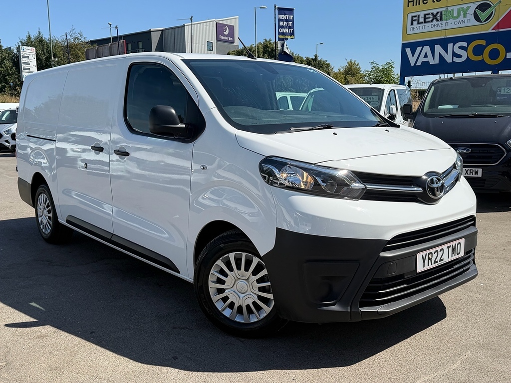 Toyota PROACE 2.0D Icon Long Panel Van 6Dr Lwb Eur White