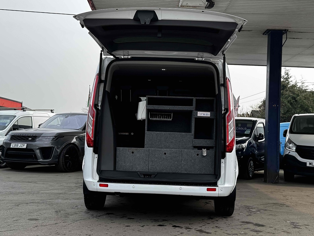 Ford Tourneo Custom 320 Ecoblue Titanium Minibus 2.0 White #6