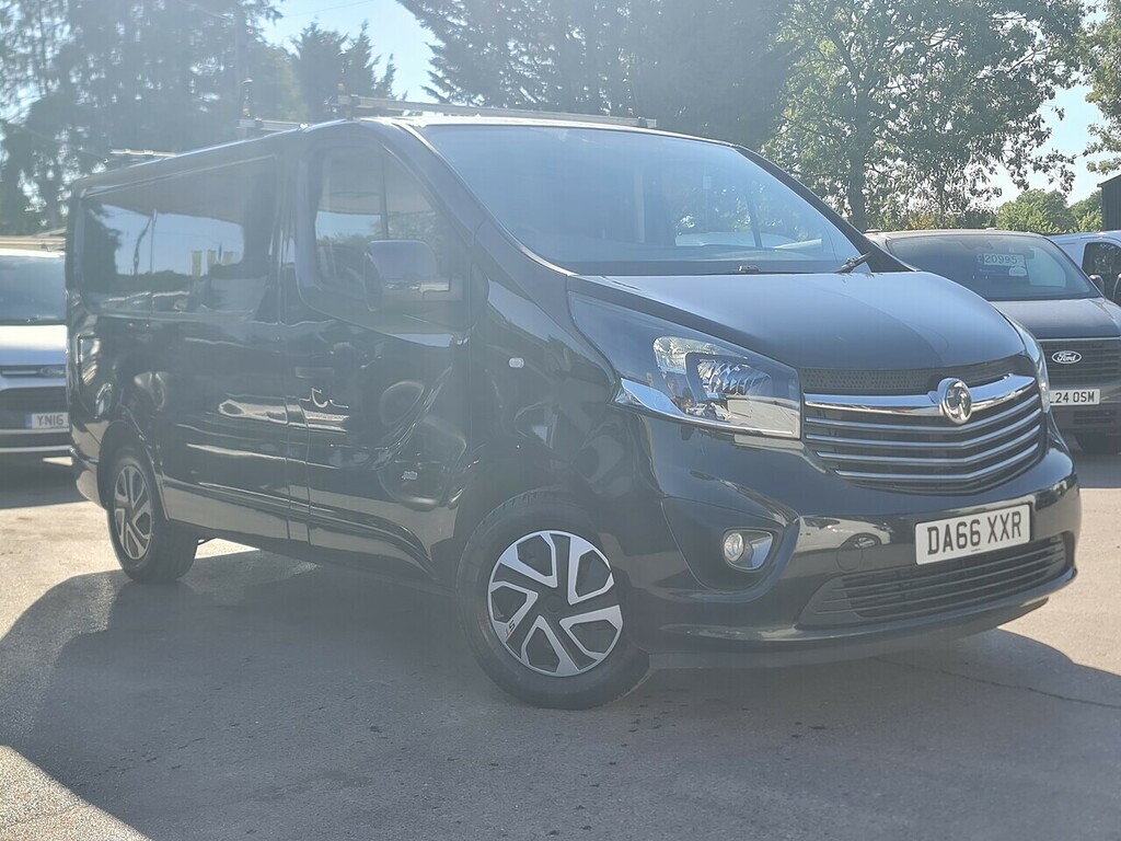Vauxhall Vivaro 1.6 Cdti 2700 Biturbo Sportive Panel Van Diese Black #3