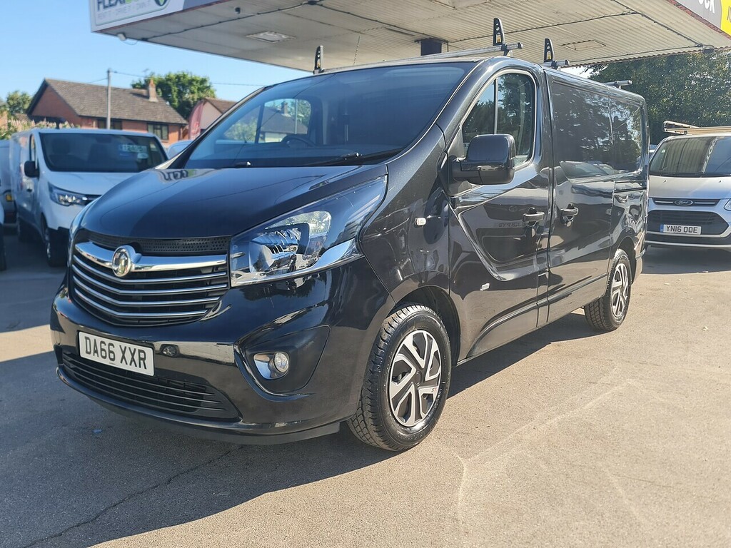 Vauxhall Vivaro 1.6 Cdti 2700 Biturbo Sportive Panel Van Diese Black #4