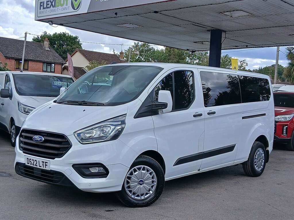 Ford Transit Custom 320 Ecoblue Trend Combi Van 2.0 DS22LTF White #3