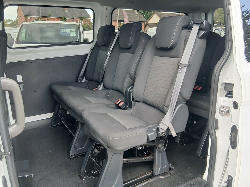 Ford Transit Custom 320 Ecoblue Trend Combi Van 2.0 DS22LTF White #6