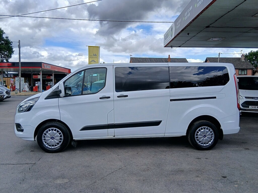 Ford Transit Custom 320 Ecoblue Trend Combi Van 2.0 DS22LTF White #4