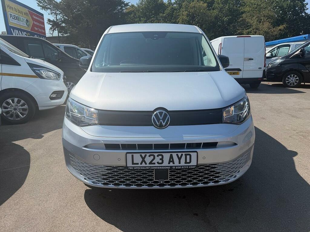 Volkswagen Caddy 2.0 Tdi C20 Commerce Pro Panel Van Manu LX23AYD Silver #2