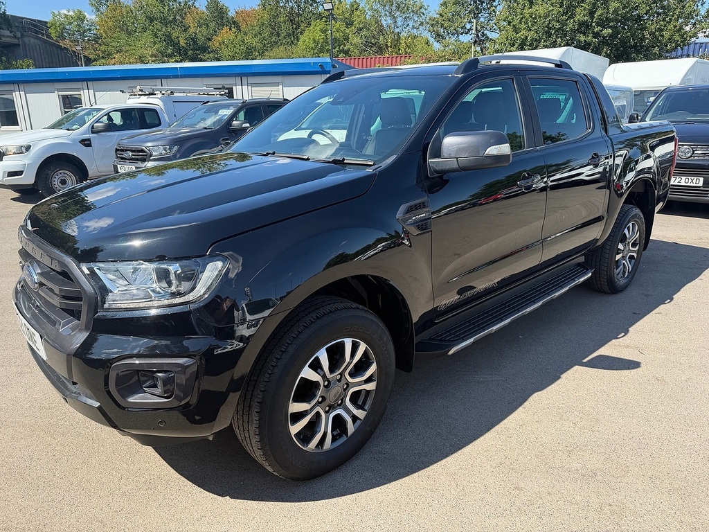 Ford Ranger 2.0 Ecoblue Wildtrak Pickup Double Cab AJ21HFG Black #3