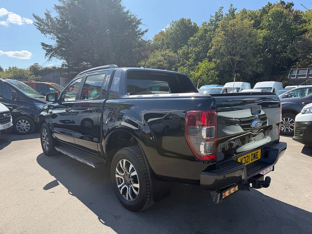 Ford Ranger 2.0 Ecoblue Wildtrak Pickup Double Cab AJ21HFG Black #5