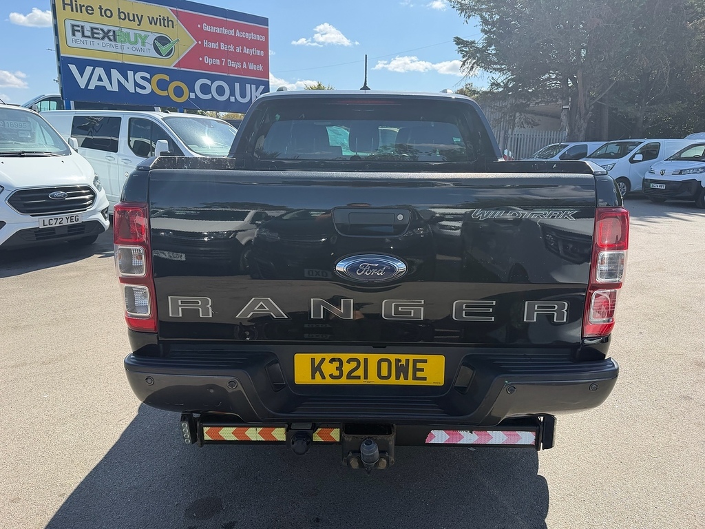 Ford Ranger 2.0 Ecoblue Wildtrak Pickup Double Cab AJ21HFG Black #6