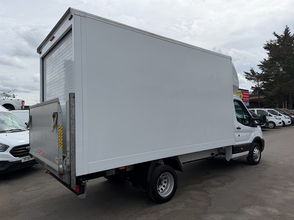 Ford Transit Custom 2.0 350 Ecoblue Hd Leader Chassis Cab M BP73XUH White #6