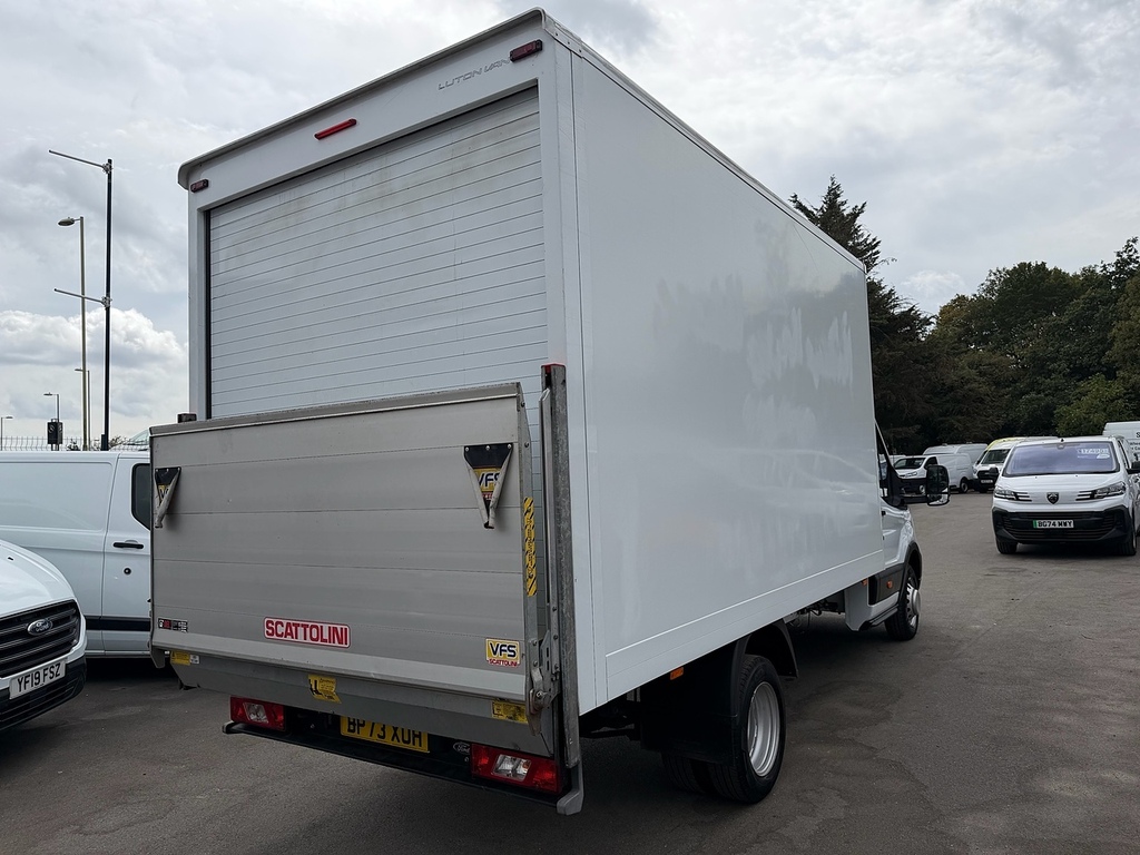 Ford Transit Custom 2.0 350 Ecoblue Hd Leader Chassis Cab M BP73XUH White #5