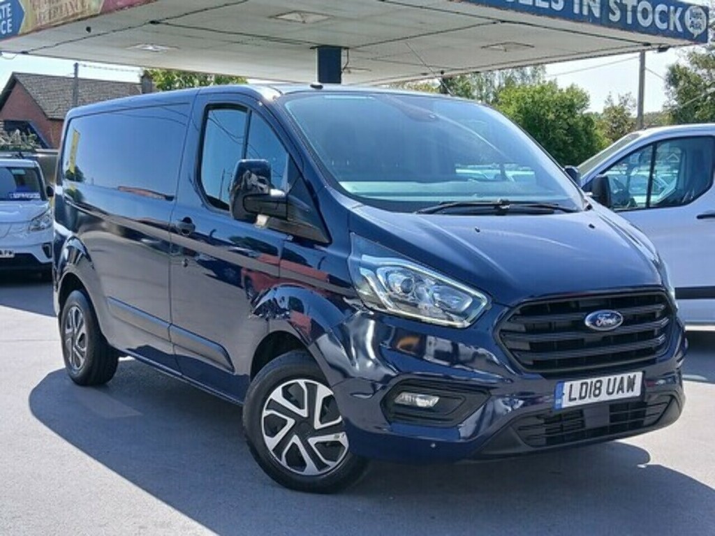 Ford Transit Custom 2.0 320 Ecoblue Trend Panel Van LD18UAW Blue
