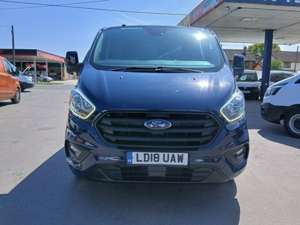 Ford Transit Custom 2.0 320 Ecoblue Trend Panel Van LD18UAW Blue #2