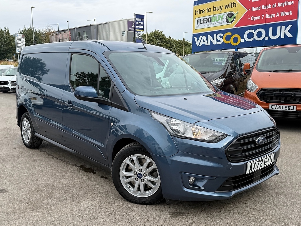 Ford Transit Connect 1.5 250 Ecoblue Limited Panel Van AX72GYN Blue