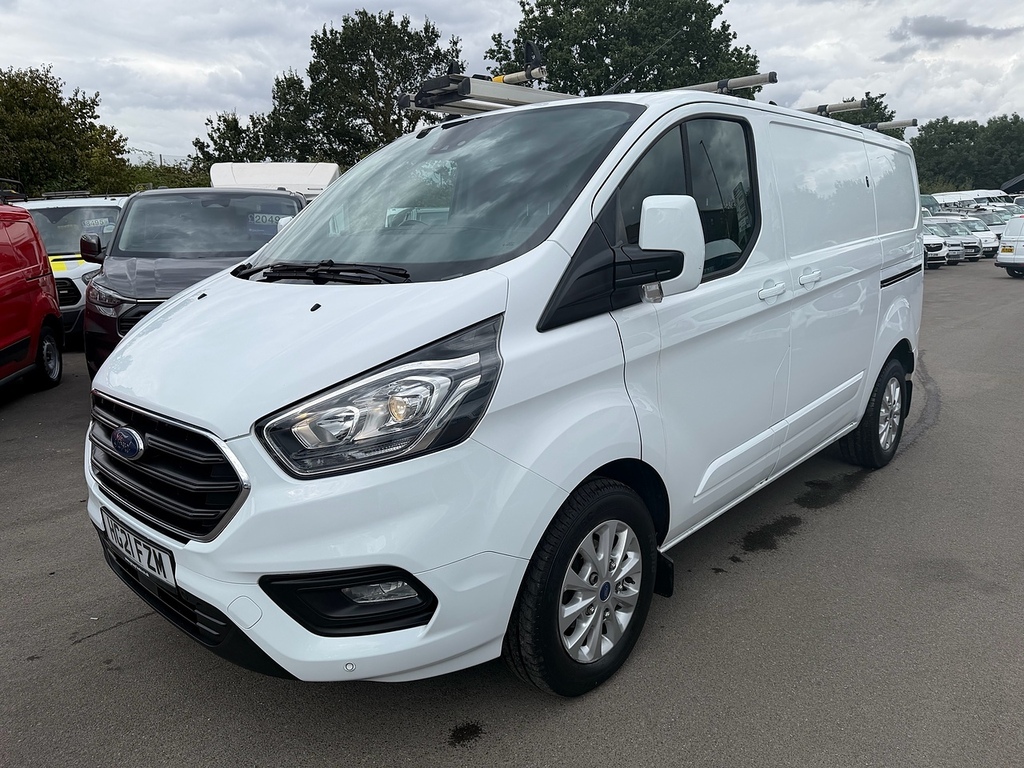 Ford Transit Custom 2.0 300 Ecoblue Limited Panel Van HG21FZM White #3
