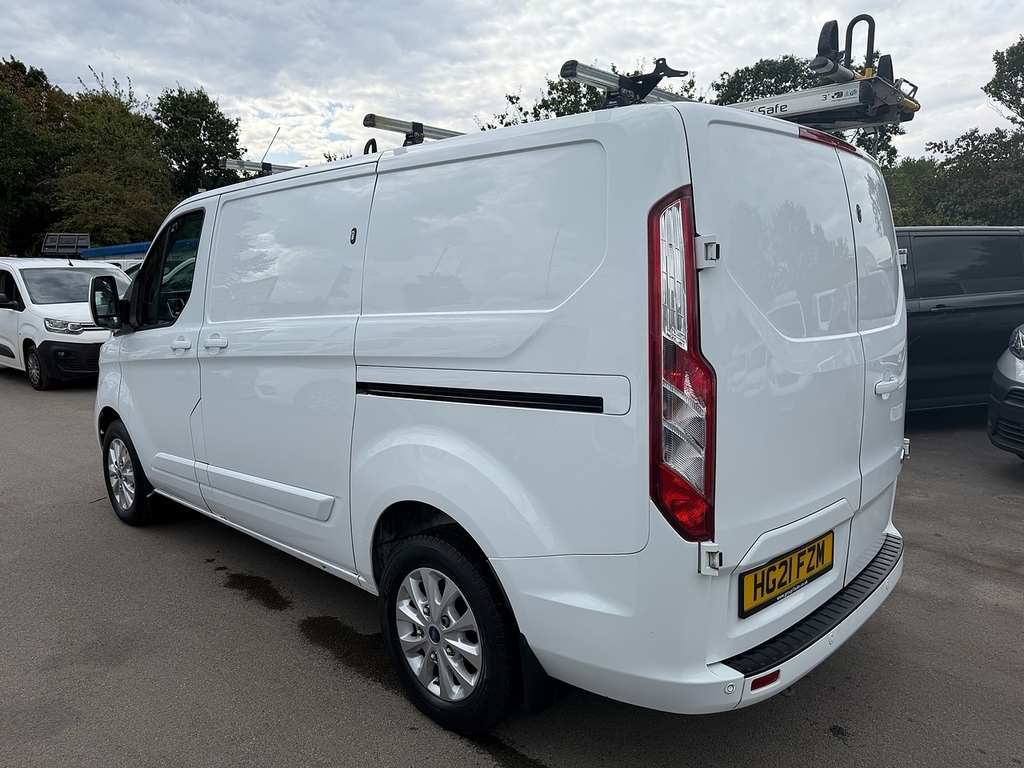 Ford Transit Custom 2.0 300 Ecoblue Limited Panel Van HG21FZM White #5