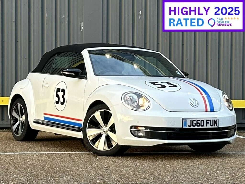 Volkswagen Beetle 2.0 Tdi Bluemotion Tech Sport Cabriolet White