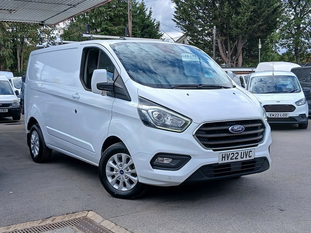 Ford Transit Custom 2.0 300 Ecoblue Limited Panel Van Manua HV22UVC White