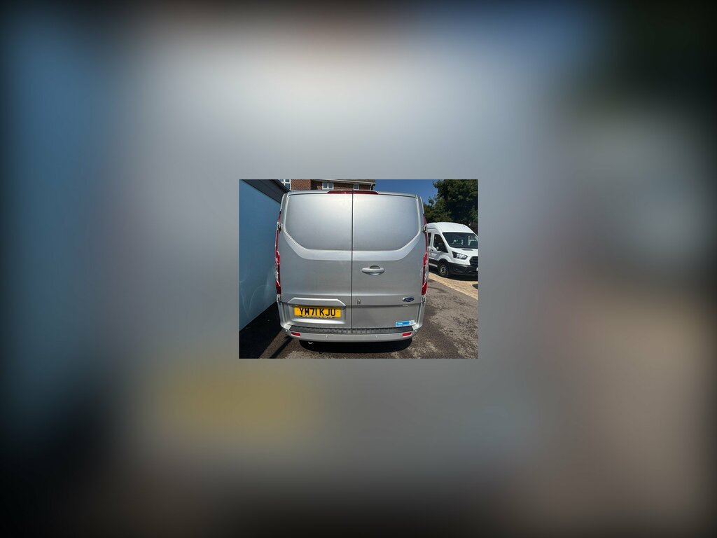 Ford Transit Custom 2.0 320 Ecoblue Limited Crew Van Double Cab Di YM71KJU Silver #5